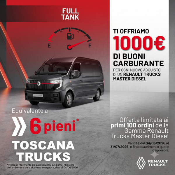 1000 euro carburante gratis