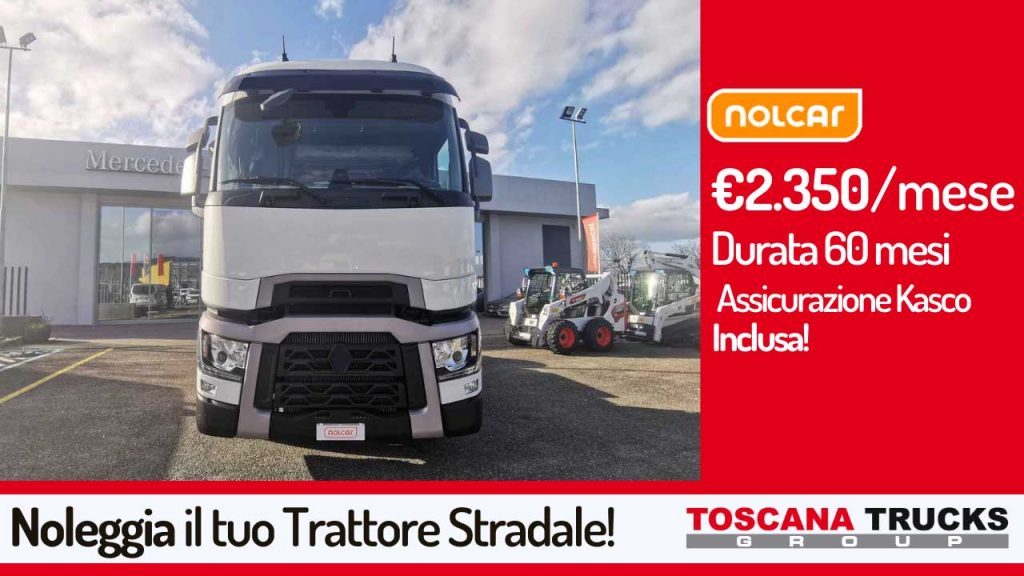 noleggio lungo termine trattore stradale Renault Trucks